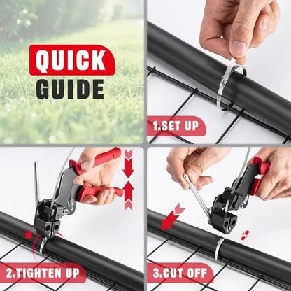 Tyiiplus™ Heavy Duty Stainless Steel Tie Gun Kit