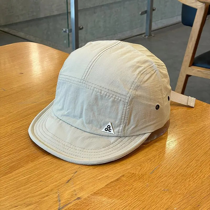 Vintage Japanese Street Style Baseball Cap – Lightweight Quick-Dry Duckbill Snapback Hat