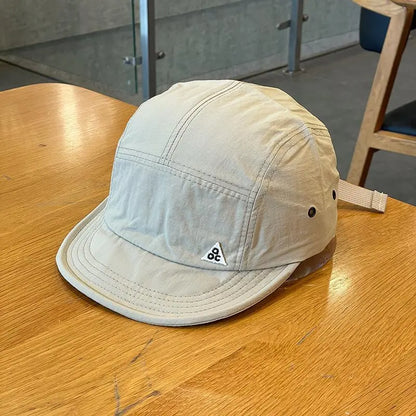 Vintage Japanese Street Style Baseball Cap – Lightweight Quick-Dry Duckbill Snapback Hat