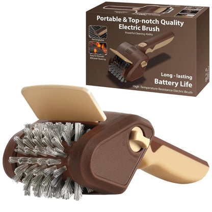 New Electric Grill Cleaner Bristle Free