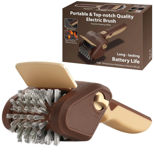 New Electric Grill Cleaner Bristle Free