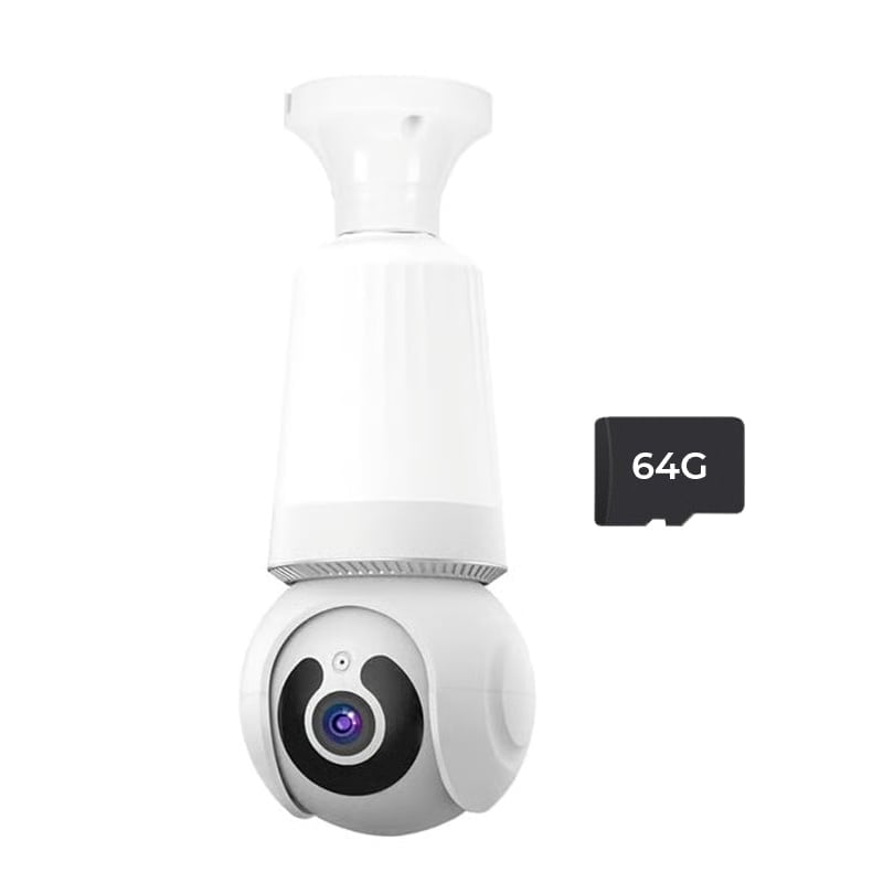 Outdoor Light Bulb Security Camera