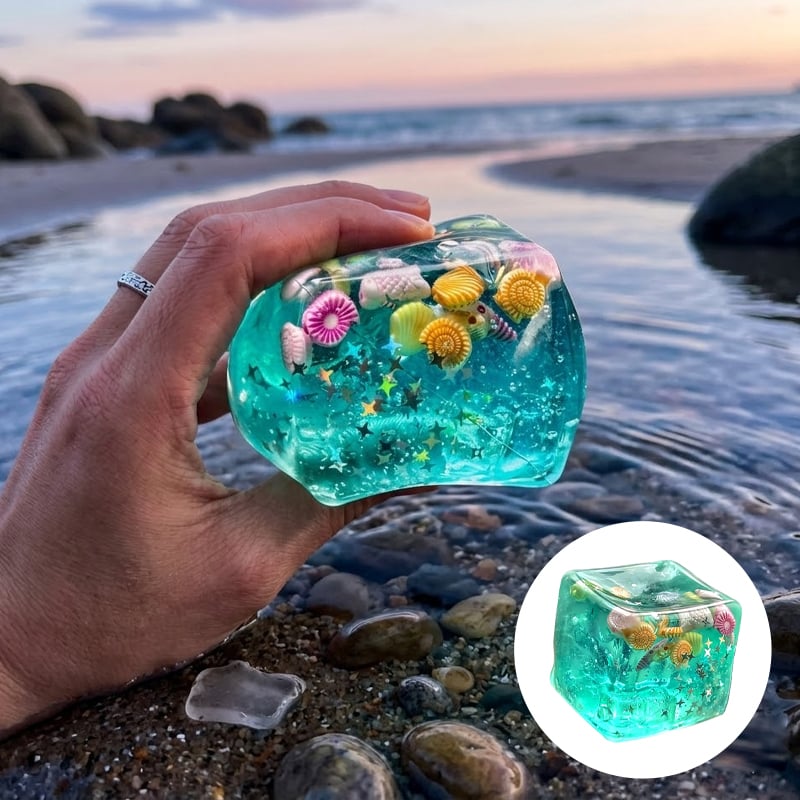 🐚 Island Shell Squishy Toy