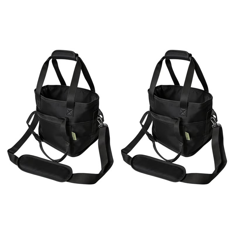 Family Size 4-Compartment Drink Carrier Bag for Coffee Cups & Tumblers