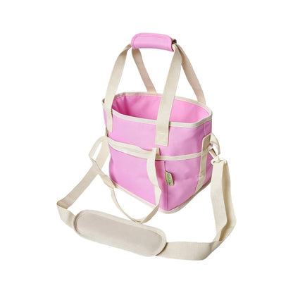 Family Size 4-Compartment Drink Carrier Bag for Coffee Cups & Tumblers