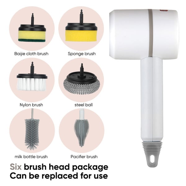 Electric Handheld Cleaning Brush