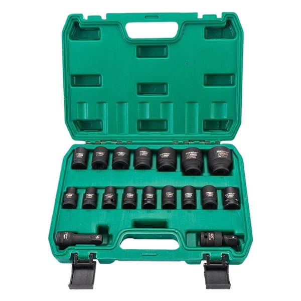 13-Piece Metric Low Profile Socket Set