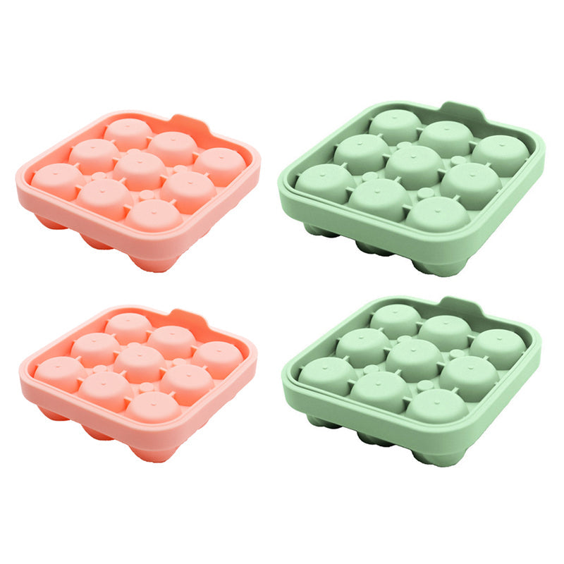 Rose Ice Cube Tray – 9-Cavity Silicone Mold for Whiskey & Cold Drinks