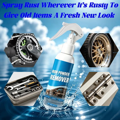 100ML Iron & Rust Remover Spray – Fast-Acting Wheel Cleaner for Rims, Paint & Metal Surfaces