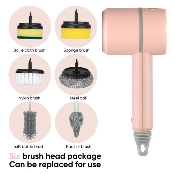 Electric Handheld Cleaning Brush