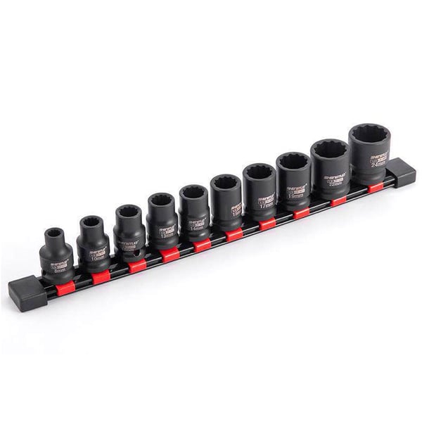 13-Piece Metric Low Profile Socket Set