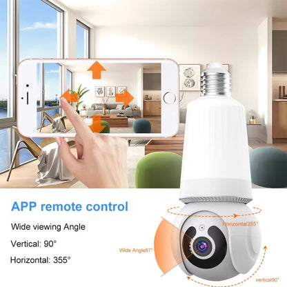 Outdoor Light Bulb Security Camera