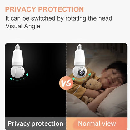 Outdoor Light Bulb Security Camera