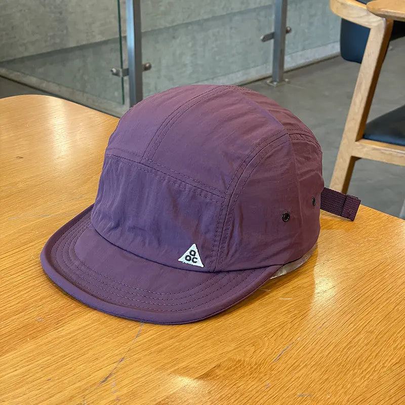 Vintage Japanese Street Style Baseball Cap – Lightweight Quick-Dry Duckbill Snapback Hat