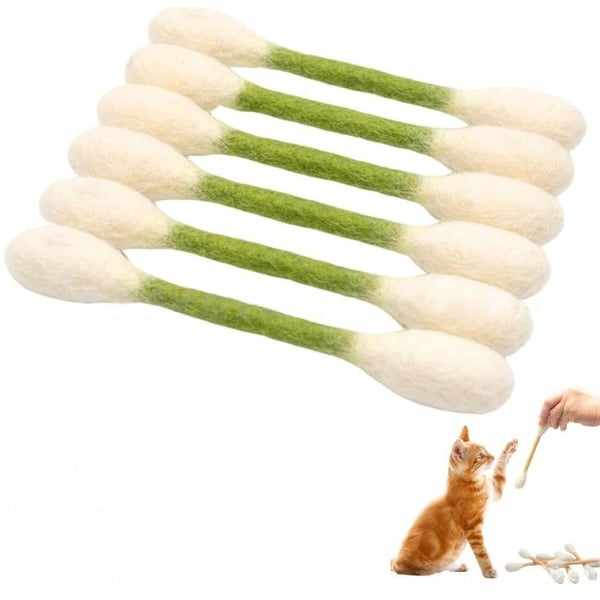 ❤️For happy, healthy, and active indoor cats🐱Swabs Cat Toys with Catnip