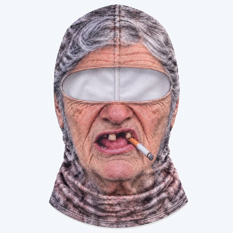 Funny Realistic Face Ski Mask – Hilarious Winter Party & Outdoor Gear