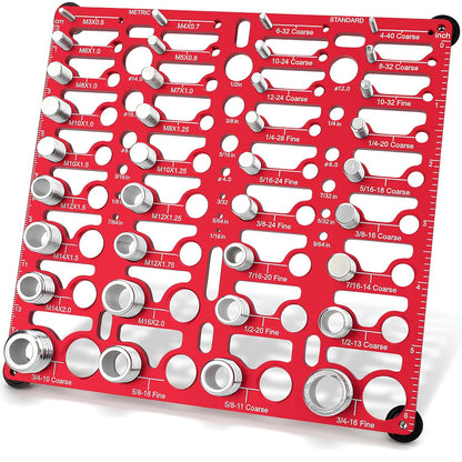 2026 New Nut and Bolt Thread Checker (SAE & Metric)