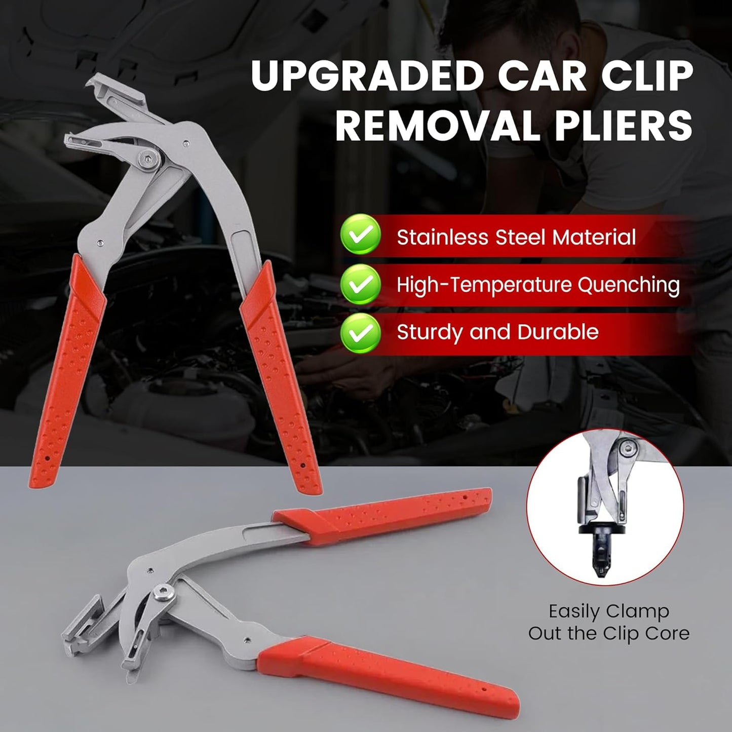 Professional Auto Clip Removal Plier