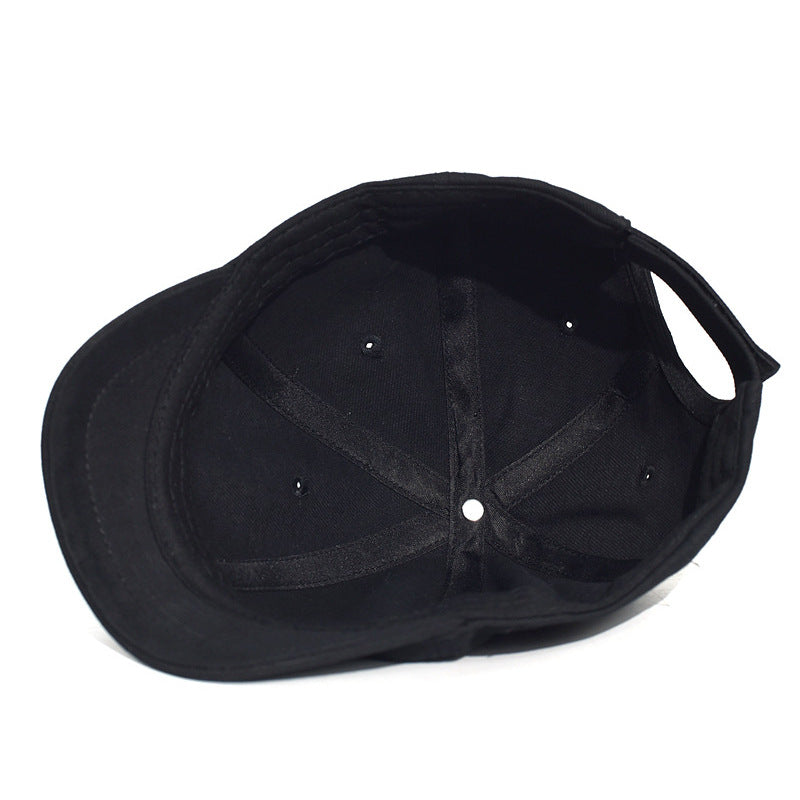 Vintage Adjustable Short Brim Baseball Cap