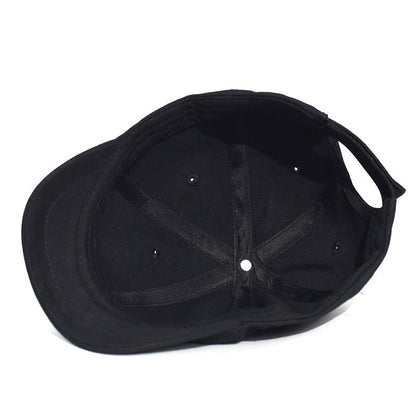Vintage Adjustable Short Brim Baseball Cap