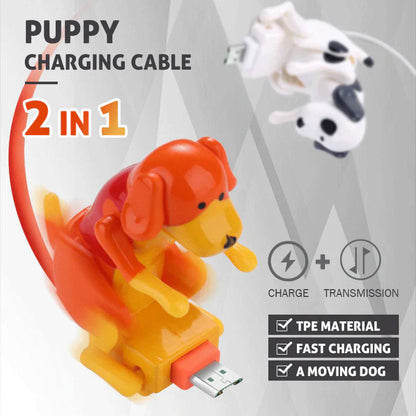Funny Humping Dog Fast Charger Cable - Fun & Efficient Charging