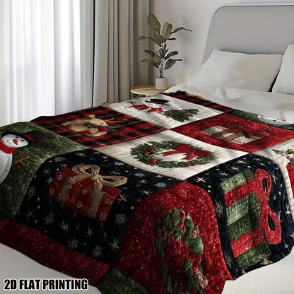 🎁✨ Patchwork Blanket | A Cozy Gift They’ll Love ❤️