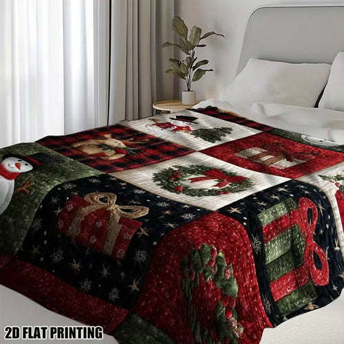 🎁✨ Patchwork Blanket | A Cozy Gift They’ll Love ❤️
