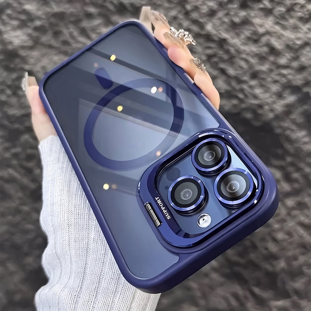TYIIMAX™ Magnetic Phone Case with Camera Protection & Built-In Stand