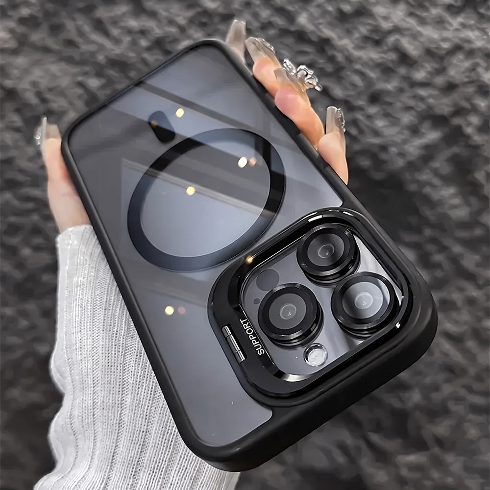 TYIIMAX™ Magnetic Phone Case with Camera Protection & Built-In Stand