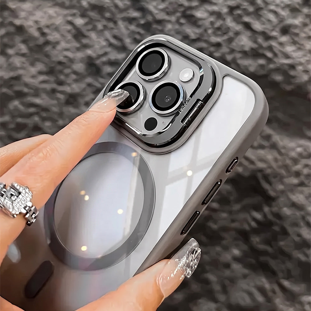 TYIIMAX™ Magnetic Phone Case with Camera Protection & Built-In Stand