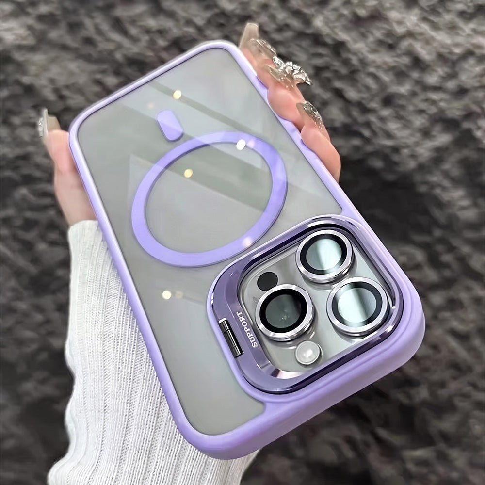 TYIIMAX™ Magnetic Phone Case with Camera Protection & Built-In Stand