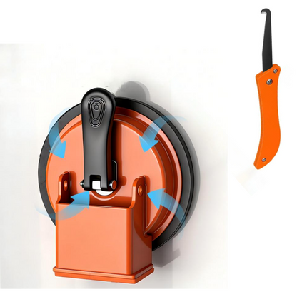 🥳2026 HOT SALE🥳💞50K+ SOLD! 🛠️🔧Heavy-Duty Floor Gap Fixer – 70kg pulling force, 4.65″ suction cup. Closes gaps between floorboards – no need to call a pro! 🏠✨