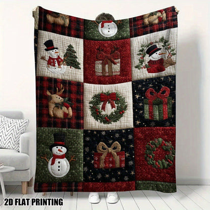 🎁✨ Patchwork Blanket | A Cozy Gift They’ll Love ❤️