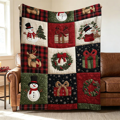🎁✨ Patchwork Blanket | A Cozy Gift They’ll Love ❤️