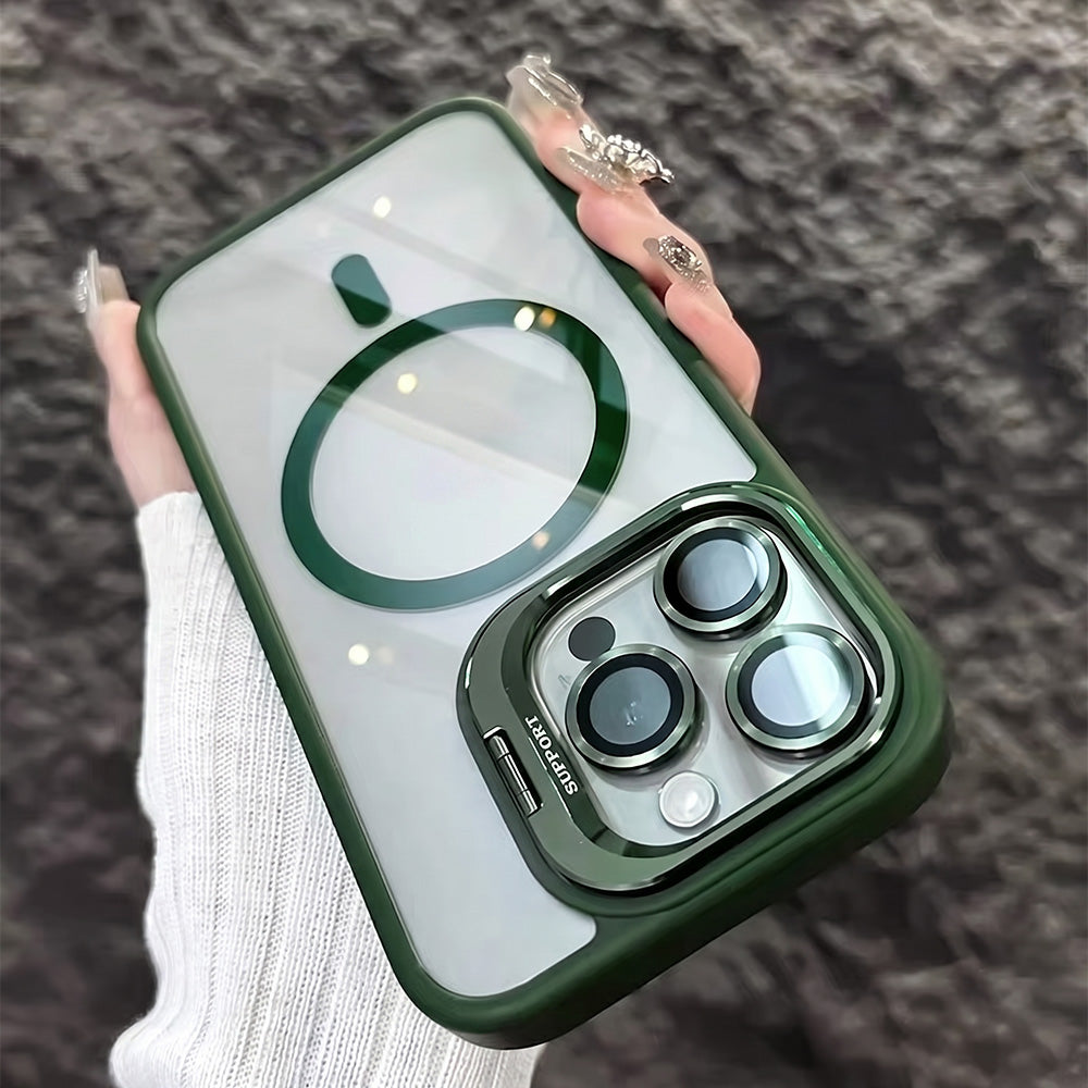 TYIIMAX™ Magnetic Phone Case with Camera Protection & Built-In Stand