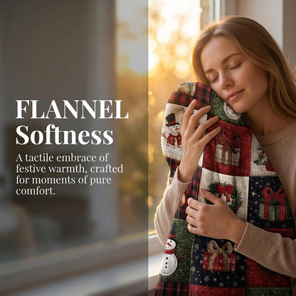 🎁✨ Patchwork Blanket | A Cozy Gift They’ll Love ❤️