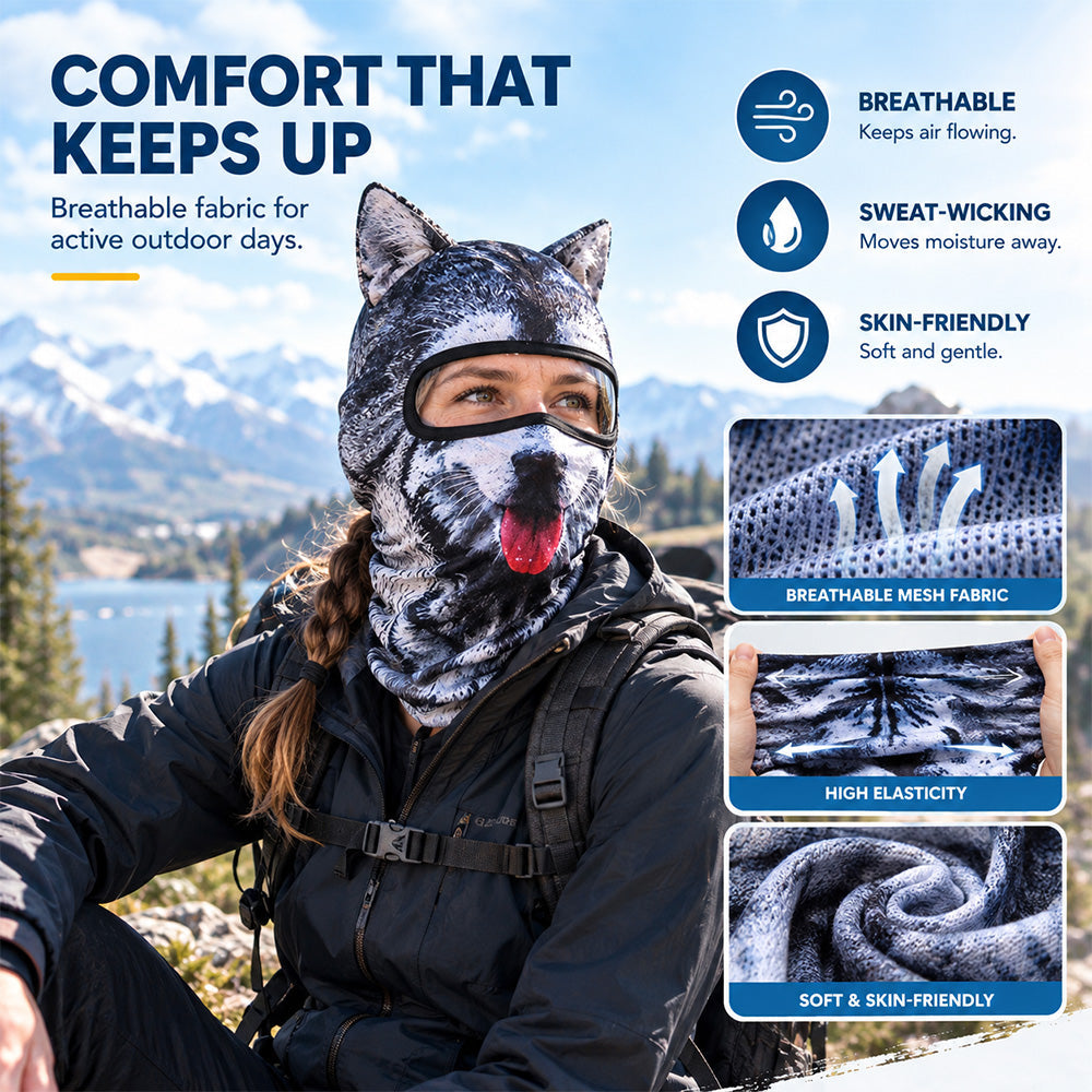 Cozy Windproof Winter Ski Mask
