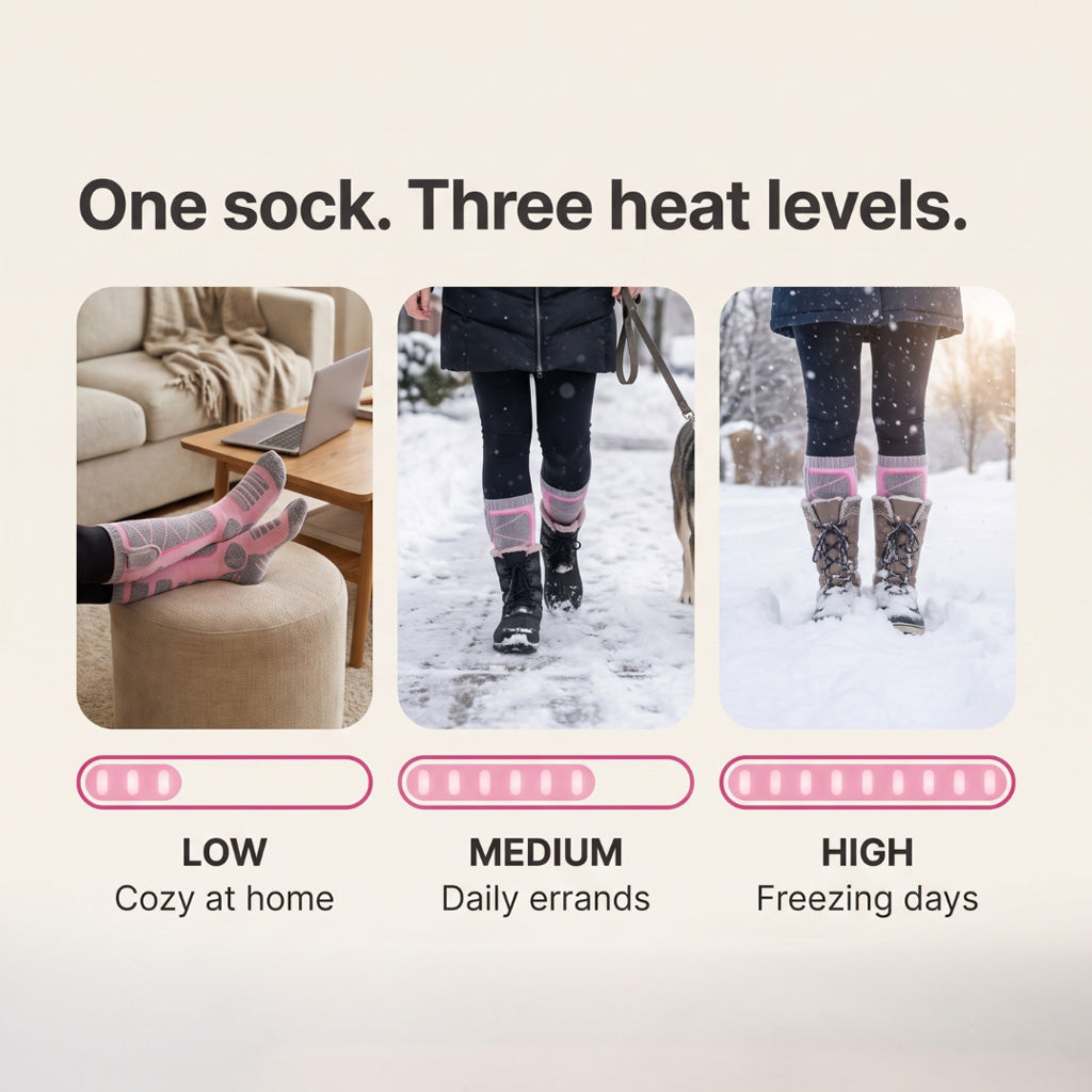 TYII™ Rechargeable Electric Thermal Heated Socks