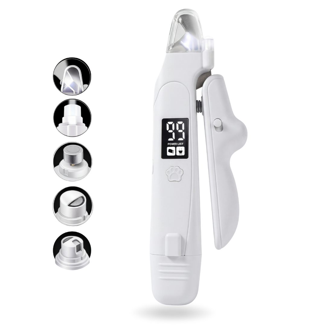 2-in-1 LED Pet Nail Clipper & Grinder