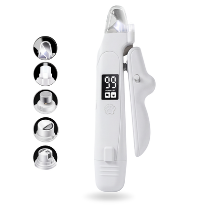 2-in-1 LED Pet Nail Clipper & Grinder