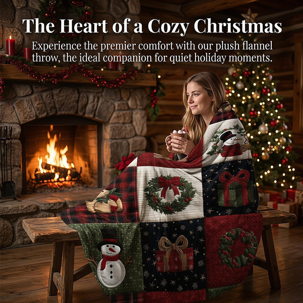 🎁✨ Patchwork Blanket | A Cozy Gift They’ll Love ❤️