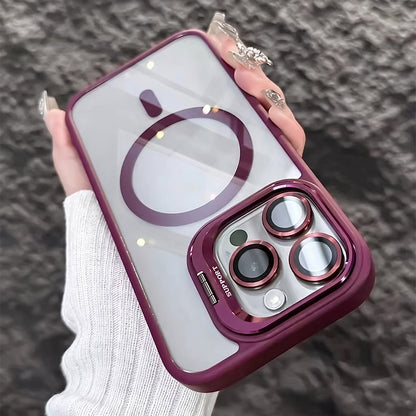TYIIMAX™ Magnetic Phone Case with Camera Protection & Built-In Stand