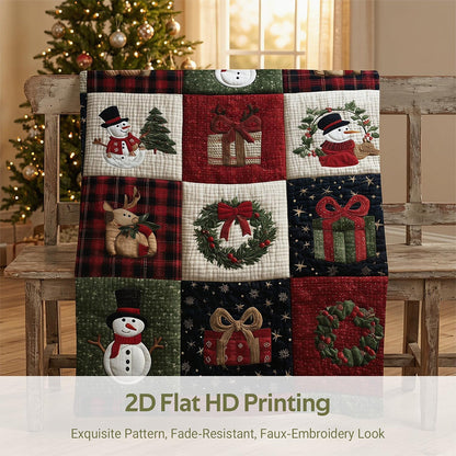 🎁✨ Patchwork Blanket | A Cozy Gift They’ll Love ❤️