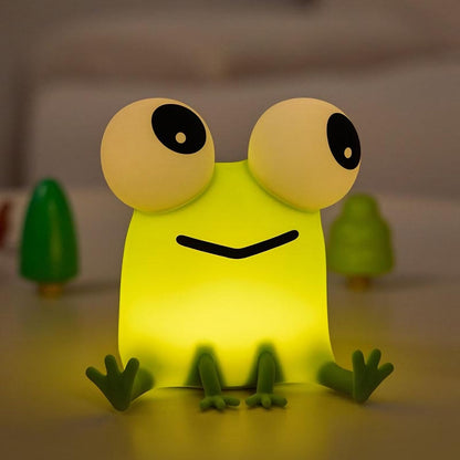 Frogs Night Light, Frogs Lamp Phone Holder