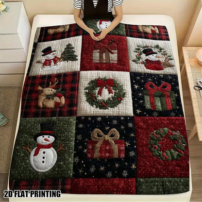 🎁✨ Patchwork Blanket | A Cozy Gift They’ll Love ❤️