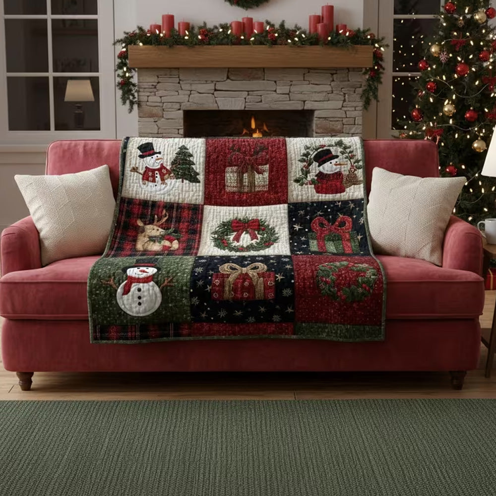 🎁✨ Patchwork Blanket | A Cozy Gift They’ll Love ❤️