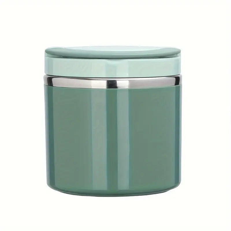 TYIIMAX™ Stainless Steel Insulated Lunch Box with Handle – Leakproof Stackable Food Container for Office, School & Travel