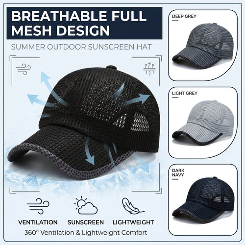 Outdoor Sun Protection Hat – Lightweight, Breathable & Quick-Dry