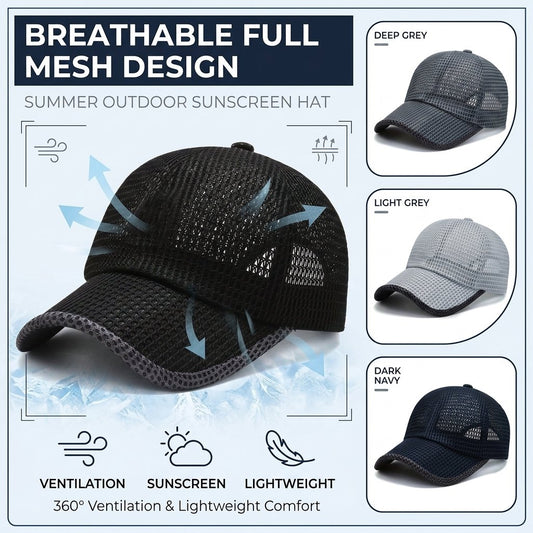 Outdoor Sun Protection Hat – Lightweight, Breathable & Quick-Dry