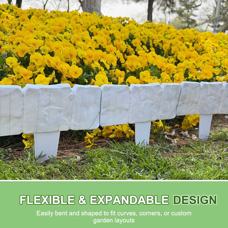 Plastic Garden Retaining Fence